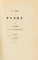 2104 Prussia. Bibliography. 1887. LES TIMBRES DE PRUSSE, Illustré De 37 Gravures Sur Bois. JB Moens. Brussels, 1887. (14 - Sonstige & Ohne Zuordnung