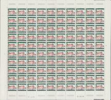 2194 Belgium. 1967. Yv. ** 1423/24A(100). Complete Set, In Sheets Of One Hundred Stamps. PHOSPHORESCENT PAPER. VERY FINE - Autres & Non Classés