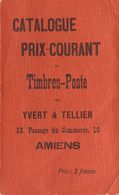 2244 France. Bibliography. 1897. Reprint Of The PRIX-COURANT CATALOG OF TIMBRES-POSTE. 1st Edition Of The Yvert-Tellier  - Andere & Zonder Classificatie