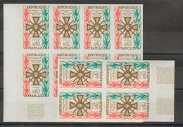 2335 France. 1965. Yv. ** 1452a(12). 40 Multicolored Cts, Twelve Stamps. IMPERFORATED. VERY FINE.  Yvert 2014: 360€ - Sonstige & Ohne Zuordnung