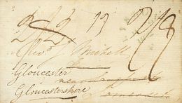 2409 France. 1812. COVER. (June 9th). LISBON To GLOUCESTER (ENGLAND) (cover From Edward Thomas Michell Sent By The Briti - Andere & Zonder Classificatie