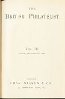 2473 Gran Bretaña. Bibliografía. 1911. THE BRITISH PHILATELIST. Nissen. Volume III. London, 1911. - ...-1840 Voorlopers