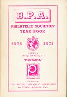 2487 Gran Bretaña. Bibliografía. 1970. PHILATELIC SOCIETIES YEAR BOOK 1970-1971. The British Philatelic Association. Lon - ...-1840 Vorläufer