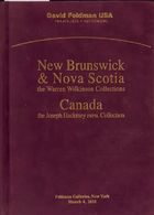 2495 Canadá. Bibliografía. 2011. NEW BRUNSWICK AND NOVA SCOTIA (THE WARREN WILKINSON COLLECTIONS), CANADA (THE JOSEPH HA - Other & Unclassified