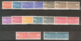 2660 Italy. Parcel Post. 1955. Yv. ** 91/03. Complete Set, Without 70 L Green (Yvert 93A). VERY FINE AND RARE. Cert. Die - Non Classés