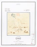 2706 Portugal. (1830ca). COVER. Spectacular Collection Of Portuguese Pre-philately, Between 1825 And 1853 Including Mark - Other & Unclassified