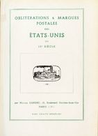 2891 United States. Bibliography. 1947. OBLITERATIONS ET MARQUES POSTALES DES ETATS-UNIS DU XIX SIECLE. Michel Zareski.  - Other & Unclassified