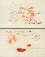 2898 United States. 1829. COVER. NEW ORLEANS (no Origin Appears) To MADRID, Forwarded By Zulueta And Cº (handwritten Ind - Andere & Zonder Classificatie