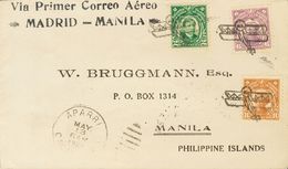 3150 Philippines. U.S. Administration. 1926. COVER. Yv. 204, 206, 207. 2 Cts Green, 6 Cts Violet And 8 Cts Bistre. APARR - Filippijnen