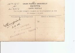 Alexandrie ( CP De 1906 à Voir) - Cartas & Documentos