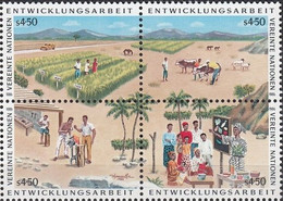 UNITED NATIONS  Vienna 56-59,unused - Agriculture