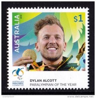 Australia 2016 Paralympian Of The Year $1 Dylan Alcott MNH - Nuevos