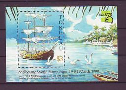 TOKELAU - 1999 International Stamp Exhibition "AUSTRALIA '99" S/s - Mint** Mi B17 - Tokelau