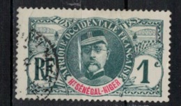HAUT SENEGAL      N°  YVERT   1      OBLITERE       ( O   2/15 ) - Used Stamps