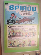 DIV415 : Clipping COUVERTURE SPIROU N°1433 De 1965 : GASTON LAGAFFE FRANQUIN + STARTER JIDEHEM -  Pour  Collectionneurs - Franquin