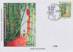 Enveloppe  FDC  1er  Jour    MAYOTTE   Les   Bambous  Géants   2007 - Altri & Non Classificati