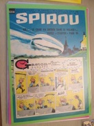 DIV415 : Clipping COUVERTURE SPIROU N°1314 De 1963 : GASTON LAGAFFE FRANQUIN + STARTER JIDEHEM -  Pour  Collectionneurs - Franquin