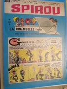 DIV415 : Clipping COUVERTURE SPIROU N°1325 De 1963 : GASTON LAGAFFE FRANQUIN + LA RIBAMBELLE ROBA -  Pour  Collectionneu - Franquin
