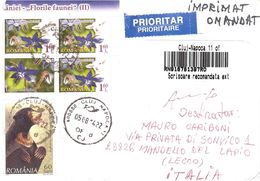 AFFRANCATURA MISTA  X ITALY - Covers & Documents