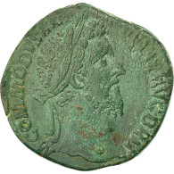 Monnaie, Commode, Sesterce, Rome, TTB, Bronze, RIC:463 - La Dinastía Antonina (96 / 192)