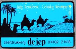 Netherlands - RCZ404, De Iep Zalig Kerstfeest 1992,Christmas '92, 1.000ex, 9/91, Mint - Privat