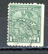 CUBA : CARTE - N° Yvert 166 Obli. - Oblitérés