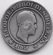 Belgique - 20 Centimes 1861 - 20 Cents