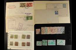 5048 INTERESTING WORLD SORTER CARTON. All Periods Mint & Used Stamps In Packets, On Stock Cards, On Leaves, In Small Sto - Altri & Non Classificati