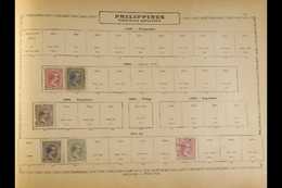 5082 OCEANIA - OLD TIME COLLECTION 1850s-1939. A Most Useful, Mainly Used Collection Presented On Ancient Printed Pages  - Other & Unclassified