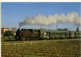83 Locomotive 030T SACM "Ilène" - Navettes Entre Toulon Et Hyères - 9/12/84 En Ligne Vers LA CRAU - La Crau