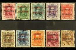 5184 SPANISH 1928 Perf 12 X 11½ (comb) Overprints Complete Set, SG 2A/13A, Fine Mint, The 40c With Toned Perf At Top, Ot - Other & Unclassified