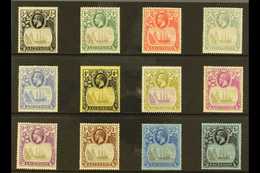 5223 1924-33 Definitive "Badge Of St Helena" Set, SG 10/20, Fine Mint (12 Stamps) For More Images, Please Visit Http://w - Ascensión
