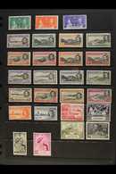5224 1937-1953 KGVI PERIOD COMPLETE VERY FINE MINT A Delightful Complete Basic Run, SG 35 Through To SG 55. Fresh And At - Ascensión