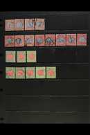 5264 VICTORIA Postage Due Issues, With 1890-94 To 6d With Shades Used, 1895-96 4d And 10d Mint, 5s Unused, 2s Cto, 5s Us - Other & Unclassified