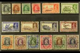 5407 1938-41 Definitives Complete Set, SG 20/37, Good To Fine Postally Used. (16 Stamps) For More Images, Please Visit H - Bahrain (...-1965)