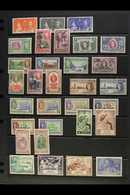 5549 1937-1951 KGVI COMPLETE VERY FINE MINT A Delightful Complete Basic Run From SG 147 Right Through To SG 177. Fresh A - British Honduras (...-1970)