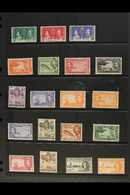 5775 1937-1950 KGVI COMPLETE VERY FINE MINT A Delightful Complete Basic Run From SG 112 Right Through To SG 147. Fresh A - Cayman Islands
