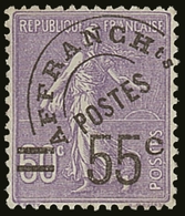 6078 PRECANCELS (PREOBLITERES) 1922-47 55c On 60c Violet, Yvert 47, Never Hinged Mint For More Images, Please Visit Http - Other & Unclassified