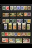 6251 1912-35 FINE MINT KGV COLLECTION An Attractive, All Different Collection Presented On A Stock Page That Includes 19 - Gambia (...-1964)