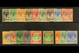 6955 1937-41 Complete Definitive Set Perf "SPECIMEN", SG 278s/298s, Fine Mint Or Unused Without Gum, A Particularly Scar - Straits Settlements