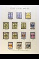 7011 1926 "POSTAGE" OVERPRINTS Includes The Complete Set Of 14 To 10s Fine Mint, SG 143/156, Plus Additional Mint Values - Malta (...-1964)