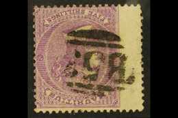 7040 1863-72 INVERTED WATERMARK 5s Bright Mauve, "Inverted Watermark" Variety, SG 72w, Fine Used For More Images, Please - Mauritius (...-1967)