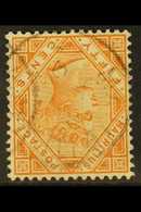 7043 1883-94 INVERTED WATERMARK 50c Orange, "Inverted Watermark" Variety, SG 111w, Fine Used, Seldom Seen Stamp For More - Mauritius (...-1967)