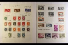 7288 1937-51 VERY FINE MINT COLLECTION An Attractive Collection Neatly Written Up On Album Pages, With A Complete Basic  - Nigeria (...-1960)