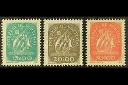 7434 1943 - 49 15E, 20E And 50E Caravel Top Values, SG 956/8, Superb Never Hinged Mint. (3 Stamps) For More Images, Plea - Other & Unclassified