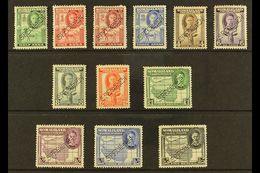 7670 1942 Geo VI "full Face" Set Complete, Perforated "Specimen", SG 105s/15s, Very Fine Mint. (12 Stamps) For More Imag - Somaliland (Protectorate ...-1959)