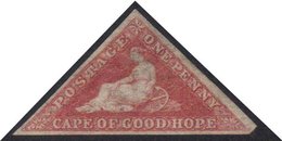 7682 CAPE OF GOOD HOPE 1858 1d Rose, SG 5a, Fine Unused With 3 Small To Large Margins. For More Images, Please Visit Htt - Unclassified