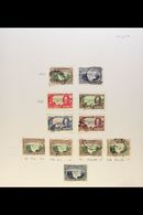 7904 1932-64 Fine Used Collection On Pages, Incl. 1935 Jubilee Set, 1937 Set, 1953 Definitive Set, 1964 Set Etc. (80+ St - Southern Rhodesia (...-1964)