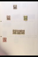8040 1863-1984 EXTENSIVE MINT & USED COLLECTION Presented Chronologically In A Pair Of A4 Notebooks. A True Collectors C - Other & Unclassified