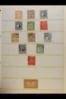 8061 1918-23 FINE MINT / NEVER HINGED MINT COLLECTION Neatly Laid Out In Two Albums, We See 1918 Issues, Then A Wide Ran - Ukraine